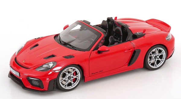Porsche Boxster 718 Spyder RS seit 2024 rot / schwarz