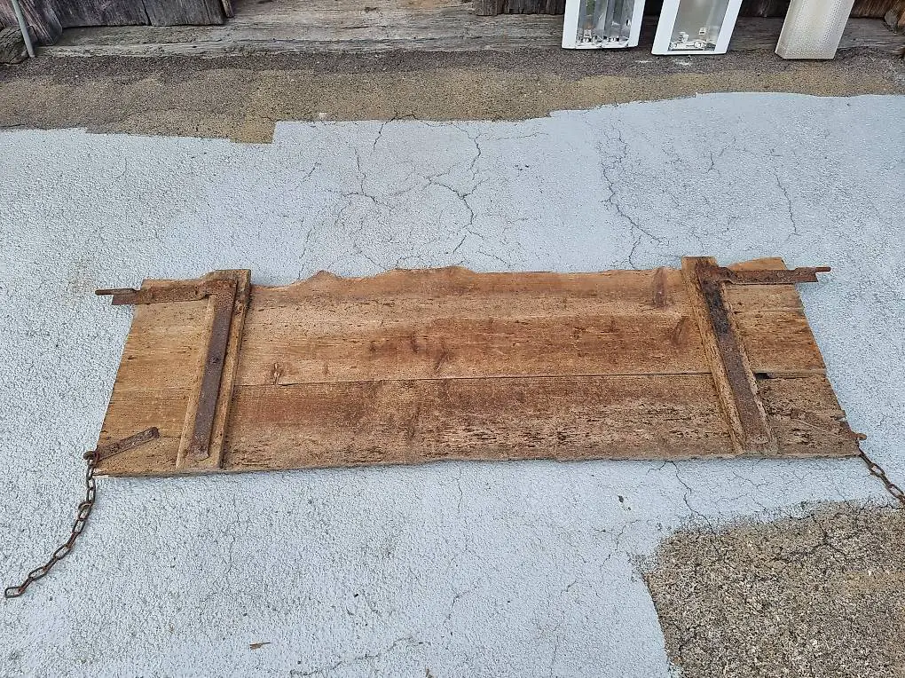 Altholz Barren Laden Tor Brett