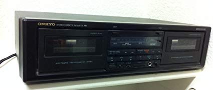 ONKYO - Doppel Cassetten Tape R1Remote Controll