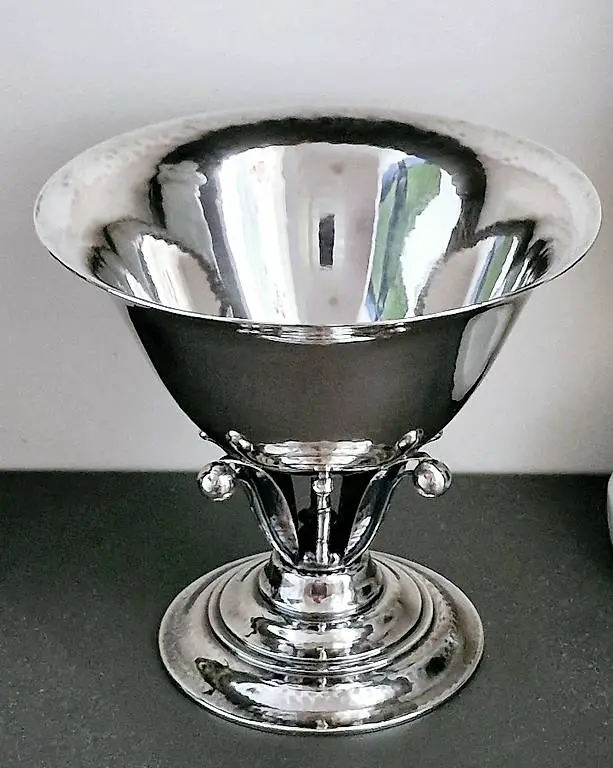 Georg Jensen Sterlingsilber Schale 925 Silber