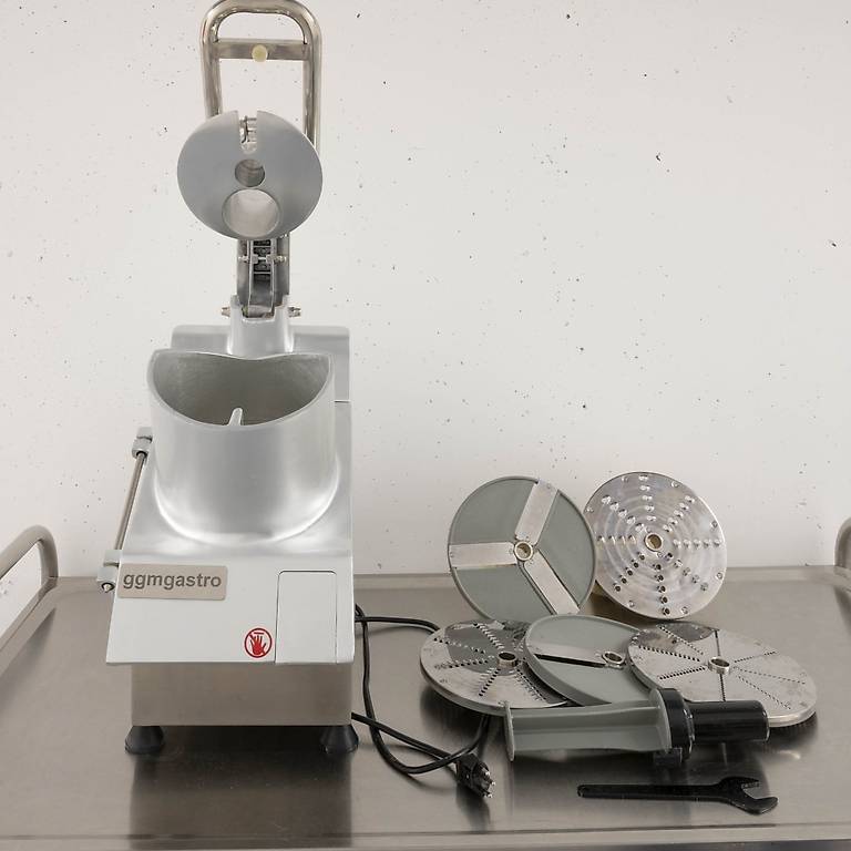 Gemüseschneider inkl. 5 Schneidescheiben - neuwertig