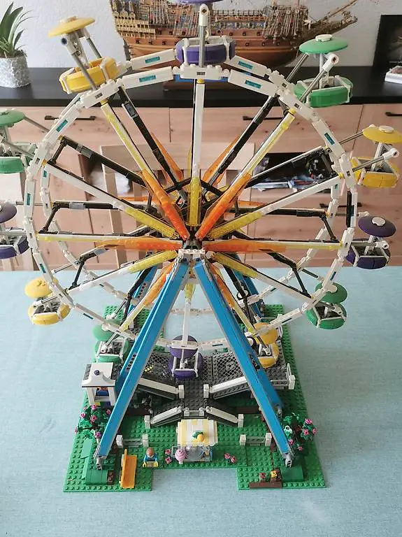 Riesenrad mit Bauanleitung
