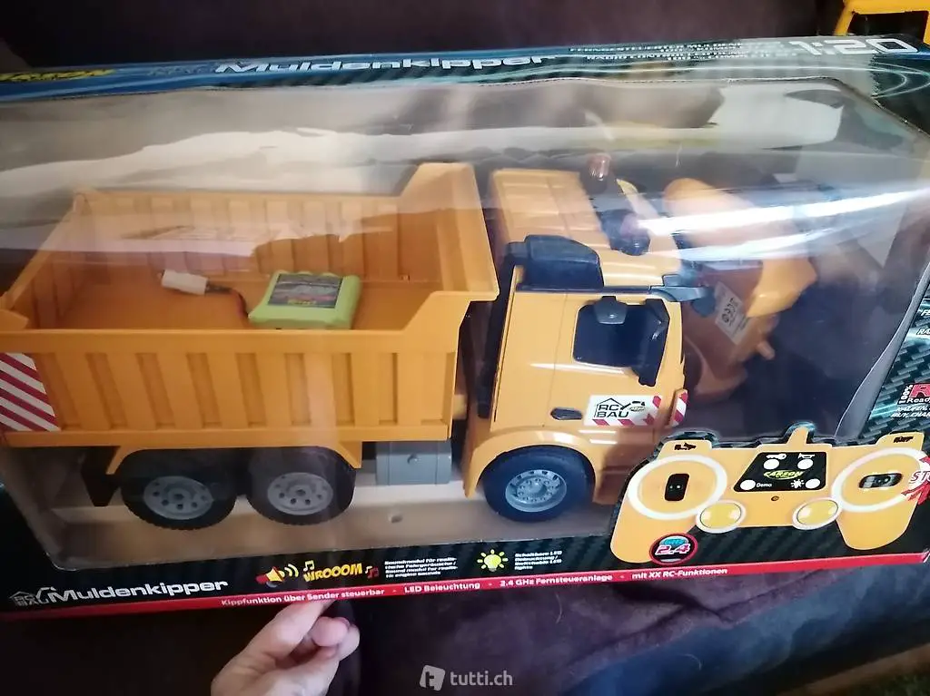 Lkw Kipper Mercedes Funk grosser Lkw