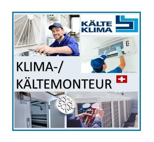 Klima-/Kältemonteur 100% (CH-Kt. Zürich) - per sofort/n.V.