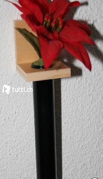 Blumenvase - Wandhalterung Neu