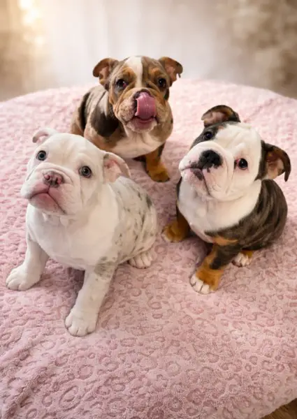 Newenglischbulldog welpen