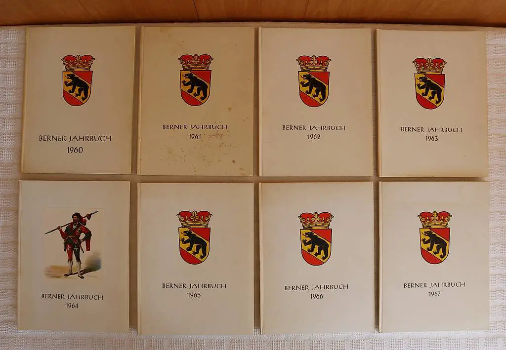 Berner Jahrbuch 1960 bis 1983 wunderschöne Sammlung 24 Stück