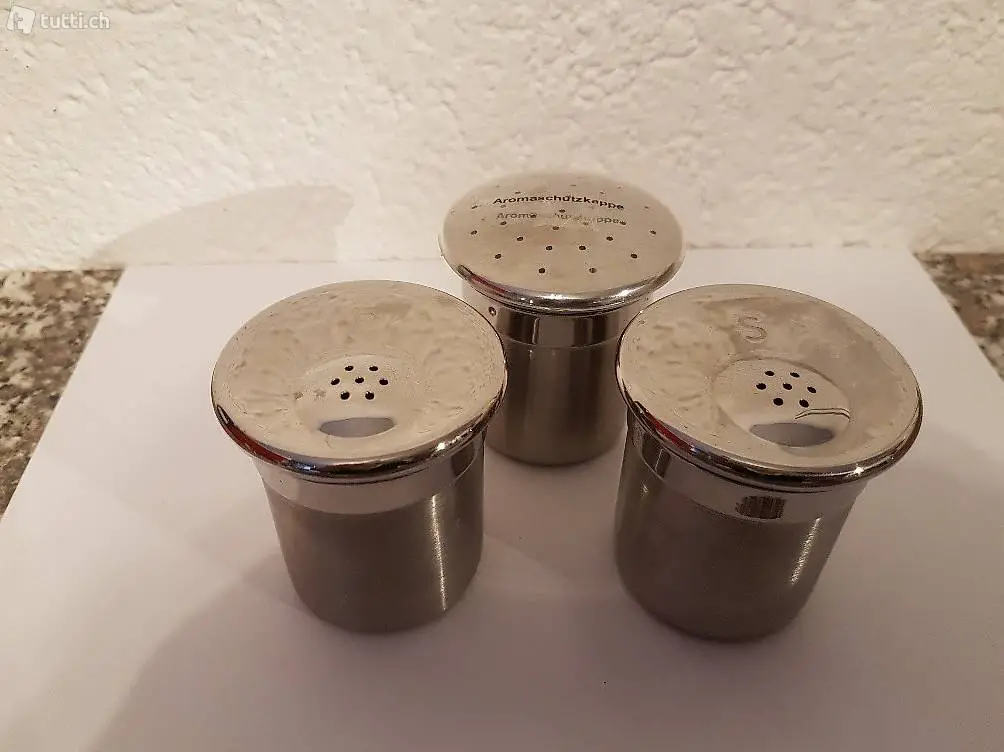 Chrom Döseli für Salz und Pfeffer