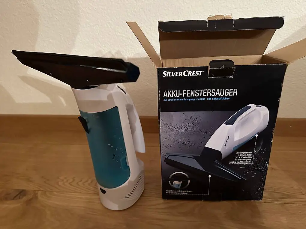 Akku-Fenstersauger