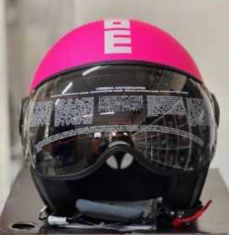 Momo Jethelm Fluo Pink, S