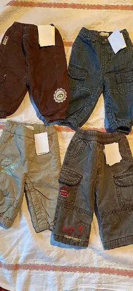 Hosen gefüttert Grösse 62