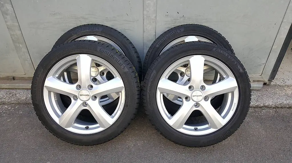 4 x GP Winterrräder 205 50 R17 Vw Passat 3C
