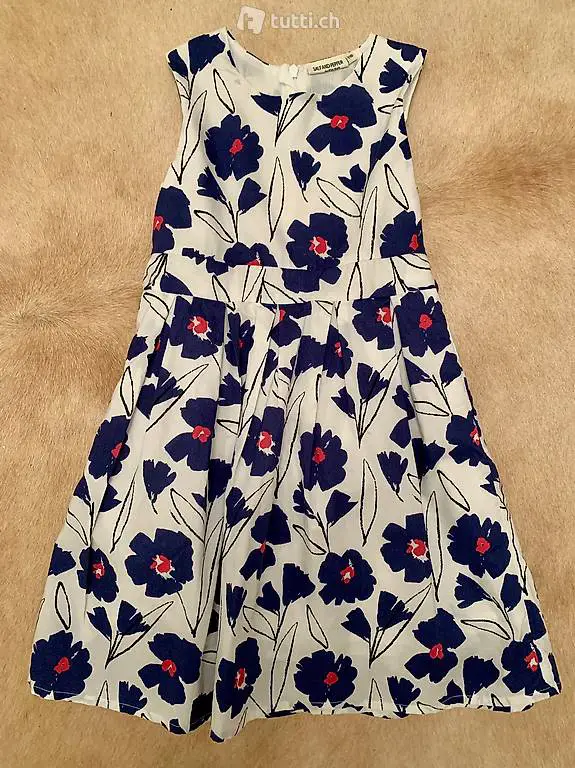 Wunderschönes Kleid? Blue blossom? - Grösse 110