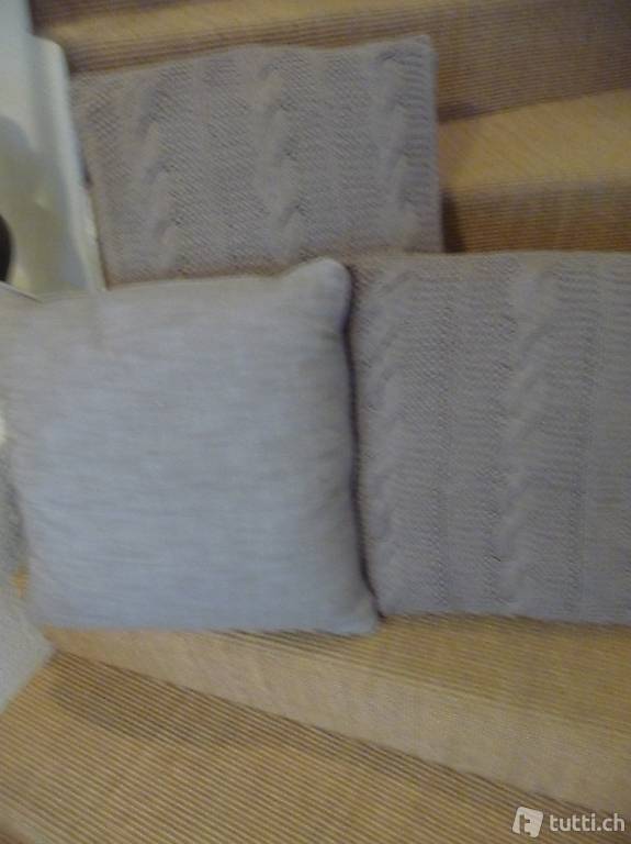 3 Kissen neu 45/45
