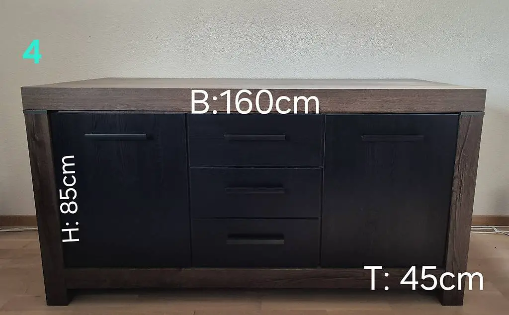 Sideboard TV Möbel Vitrine gratis