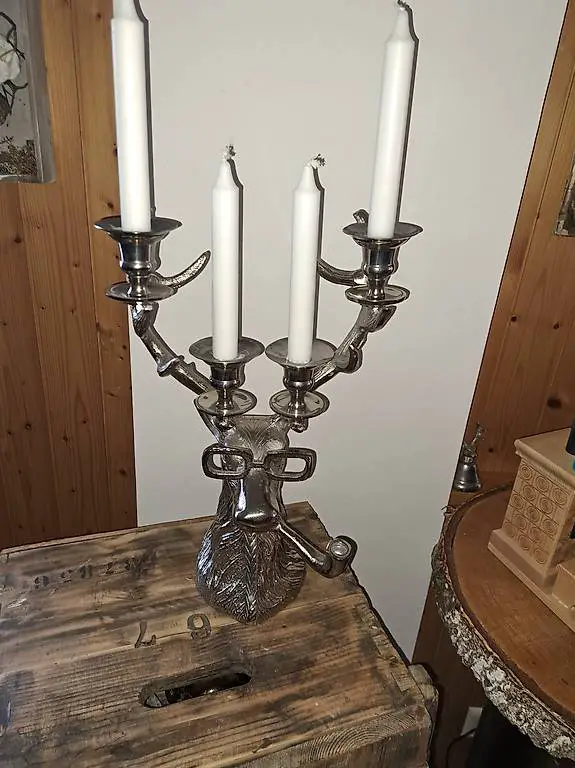 Kerzenständer Elch