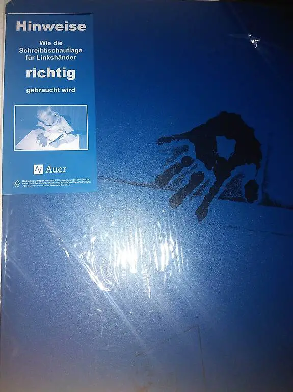 Schreibtischauflage *Neu* Linkshänder