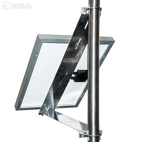  Solarmodulträger 640 Masthalter 45°