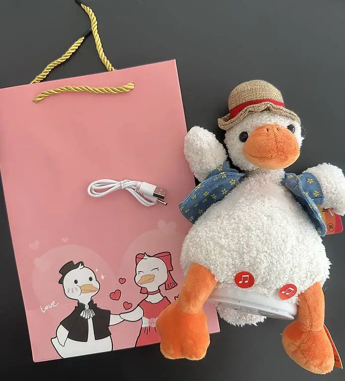 Sprechende Ente Ostergeschenk Plüschtier