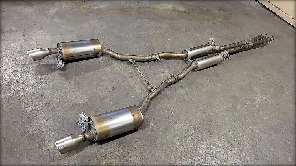 Audi S6 C5 Milltek Abgasanlage ab Kats