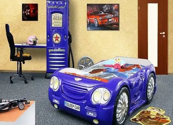  BETT MIT MATRATZE AUTOBETT FARBAUSWAHL SLEEP CAR