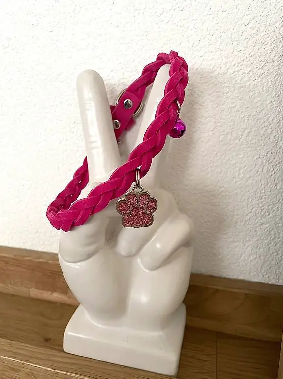 Hunde Halsband mit Anhänger