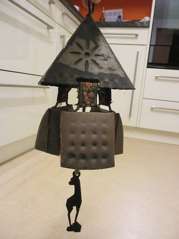 Windspiel Hausglocke Glocke Geissen-Glocke Alpine Chic