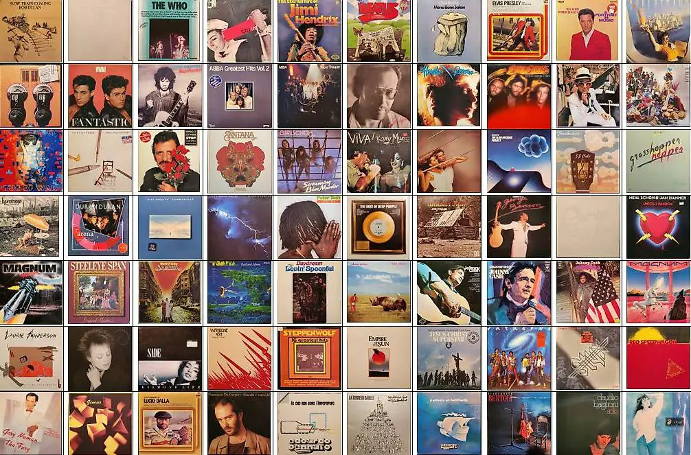 lp"s: bob dylan, who, bob marley, and many others (a)