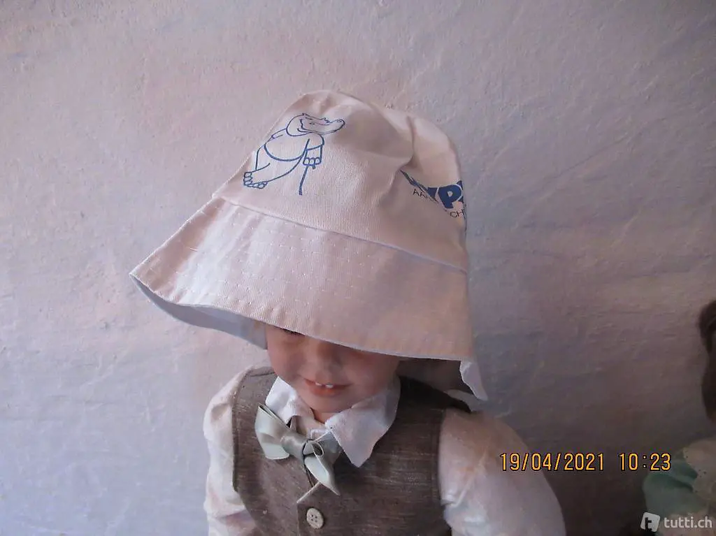 werbegeschenk, sonnenhut, sonnenkäpi, von der hypo aargau