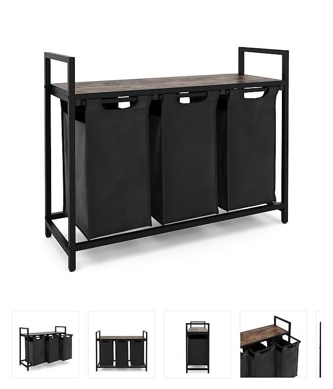 Wäschekorb 3 Fächer