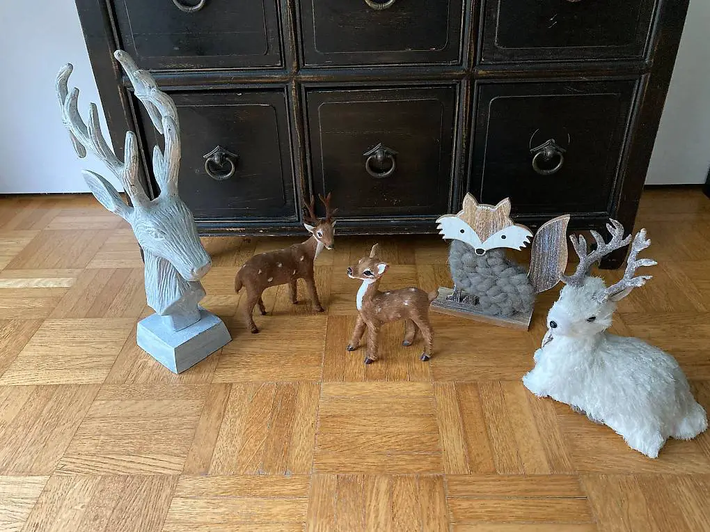 Hirsche Rehe Fuchs, einzeln oder alle zusammen