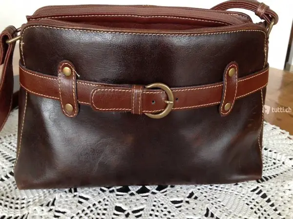 Ledertasche braun
