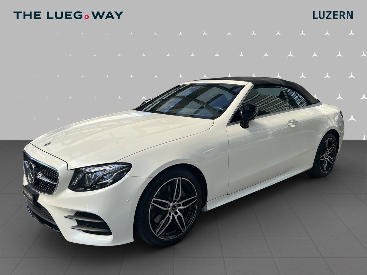 mercedes-benz e 200 cabriolet amg line 4 matic 9g-tronic