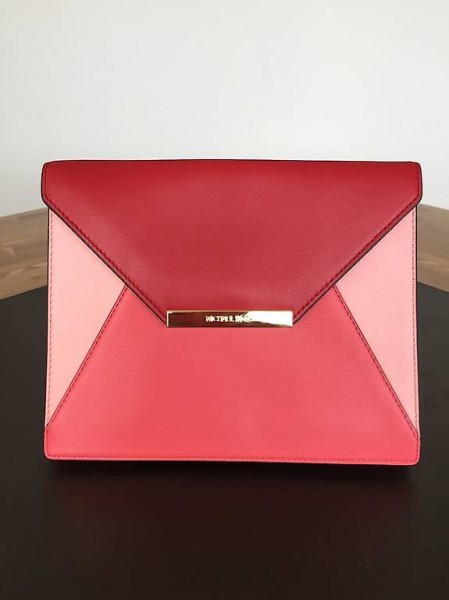 Michael Kors Handtasche rot Leder