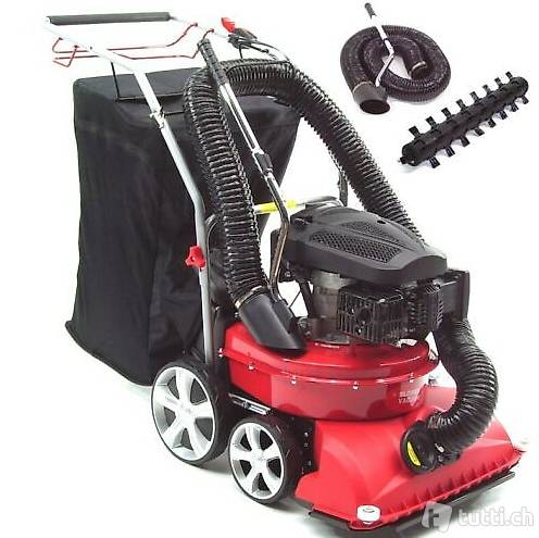  4in1 XL-Laubsaugkehrmaschine Laubbläser fahrbar Kehrmaschine