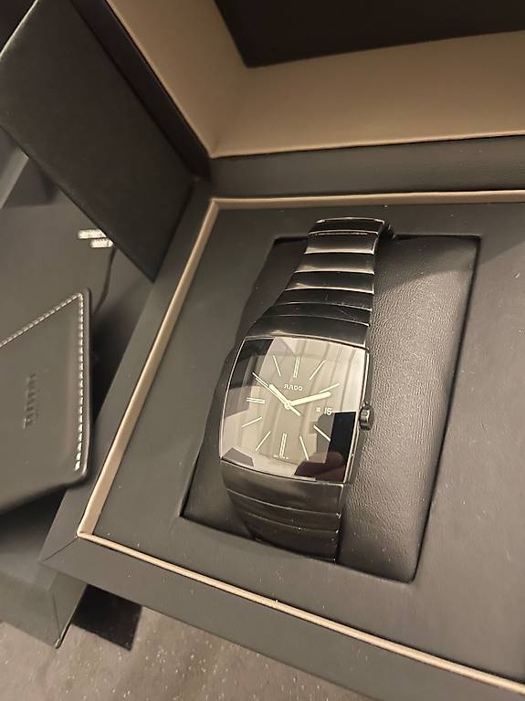 Unisex Rado High Tech Ceramica Dia Star schwarz matt