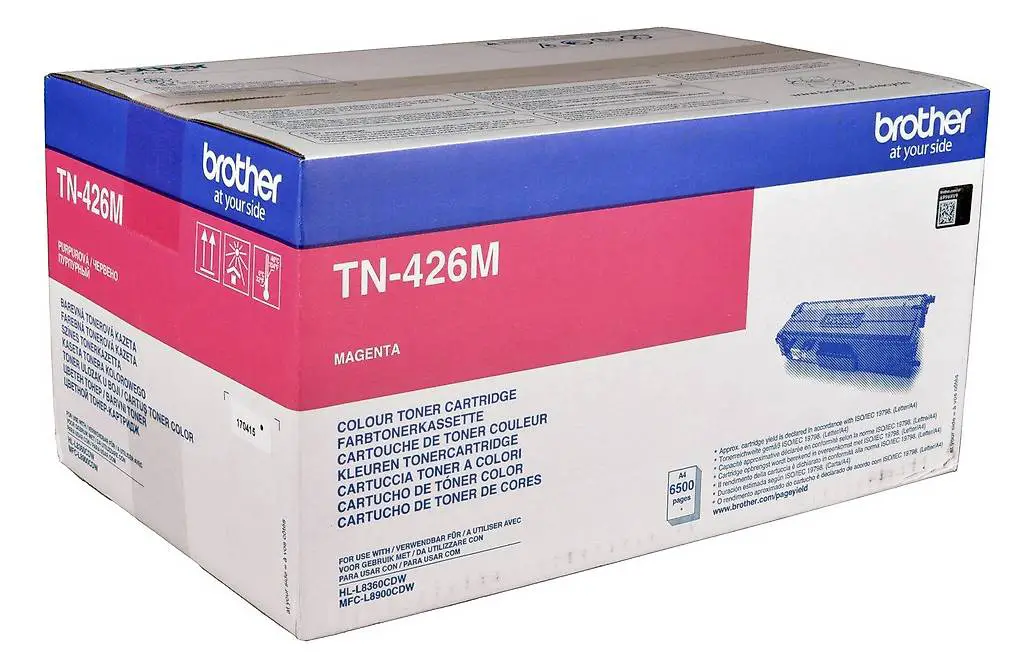 brother hl-l8360cdw, mfc-l8900cdw magenta toner, tn-426m