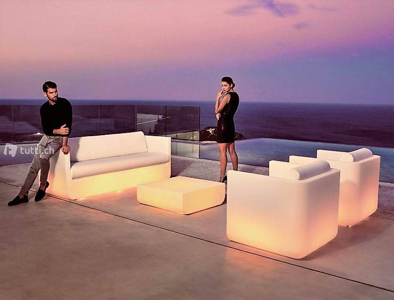  Lounge Sessel Vondom Vela Blanc - Univeco