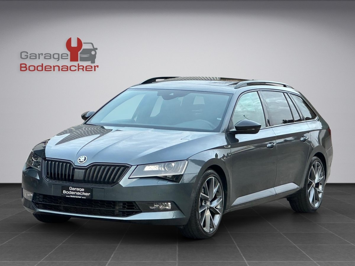 SKODA Superb Combi 2.0 TSI SportLine+ DSG 4x4 * Standheizung * AHK