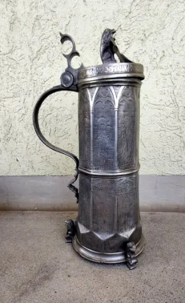 Grosse Zinnkanne, 1570 - Jakob Koch