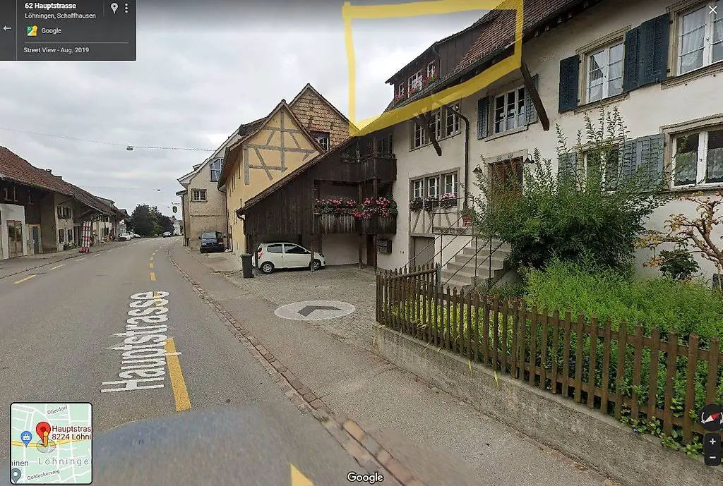 Gemütliche Dachwohnung 3.5 Zimmer in Löhningen