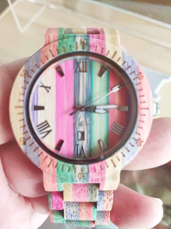 armbanduhr Bambusholz/Orologio in bamboo 42 gr / 45mm dia