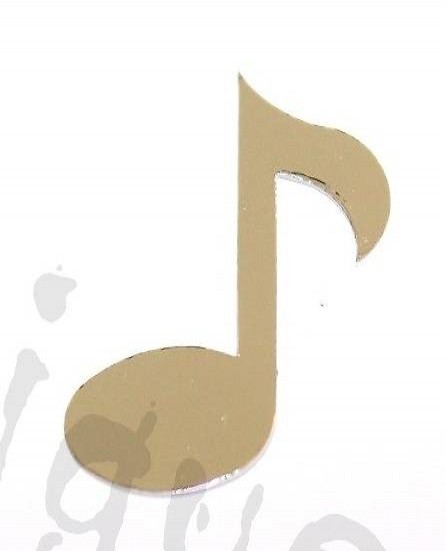 Spiegelkarton Note silber