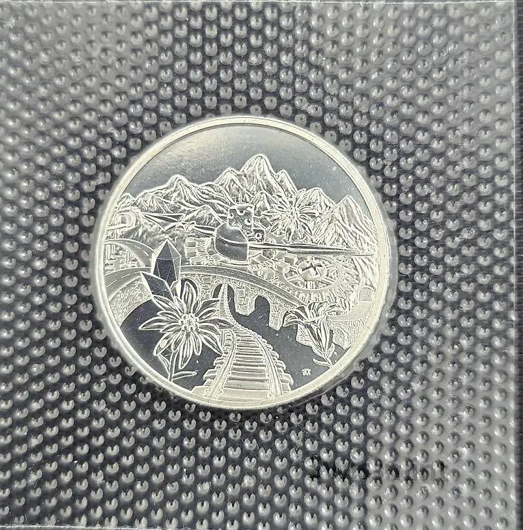 Sondermünze "die Schweiz"