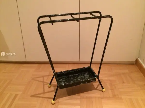 Mid century Rundstahl Schirmständer 50er 60er Design