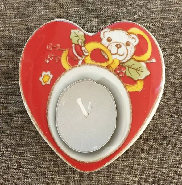 Thun porta candela orsetto