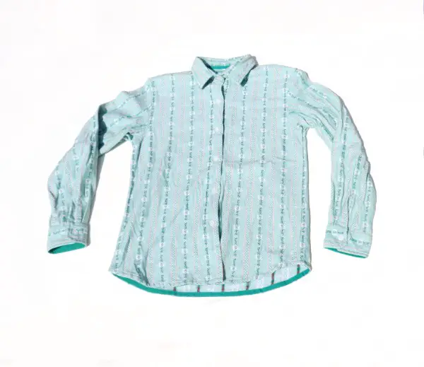 Edelweisshemd Langarm Grün Gr. 152/158