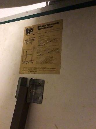 Tischtennistisch: gratis abzugeben