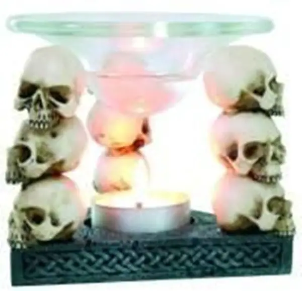 Duftlampe-Schädelsäulen