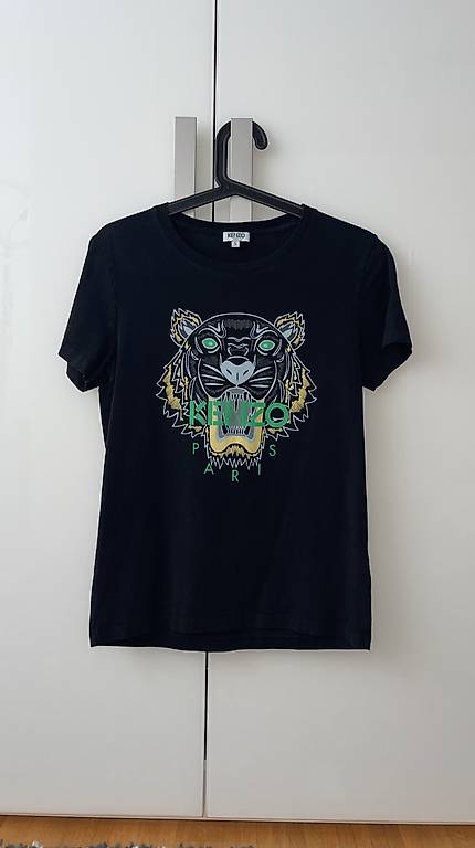 Kenzo Shirt Tiger schwarz Gr. S, neuwertig & original